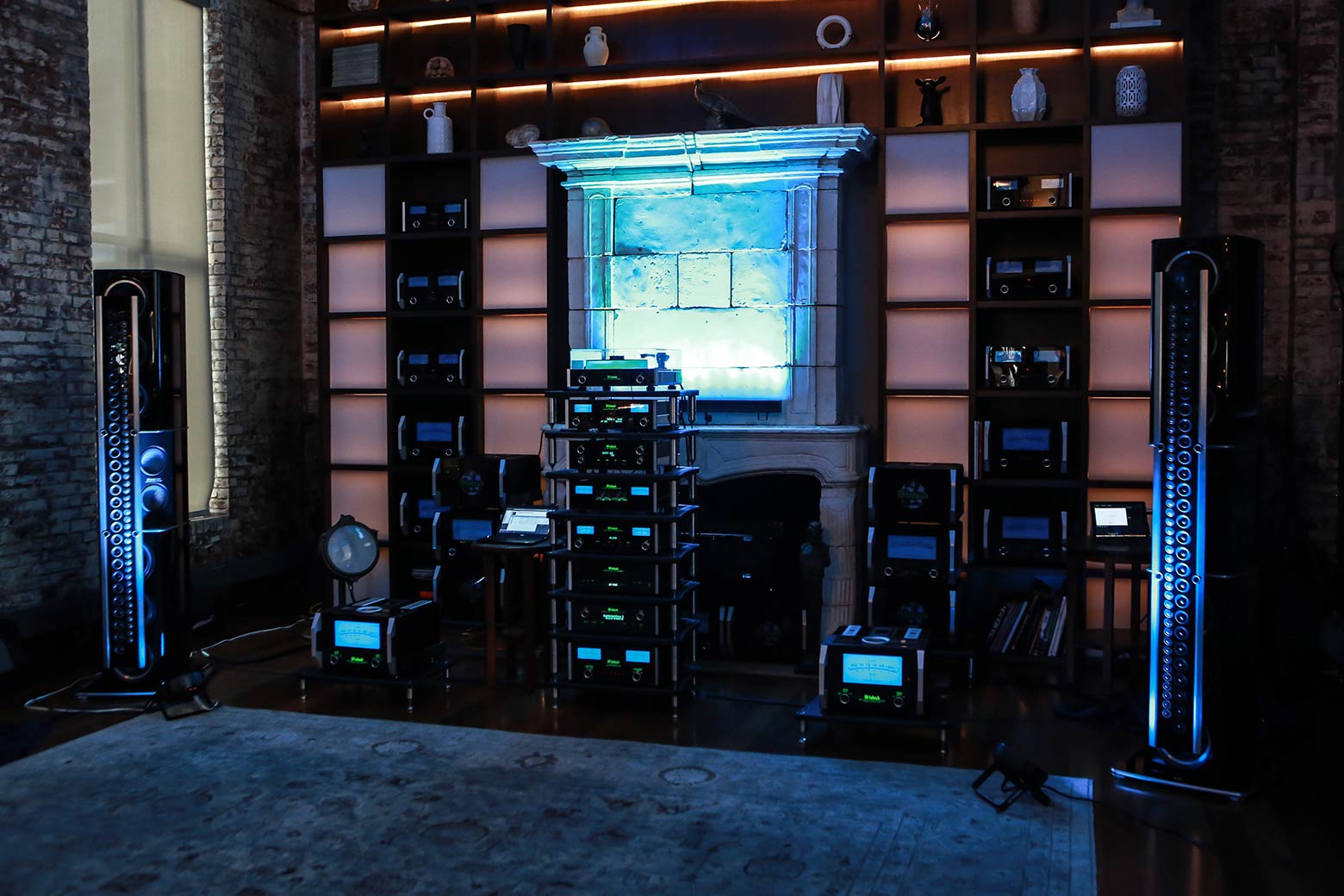 McIntosh XRT2.1K flagship in listening room